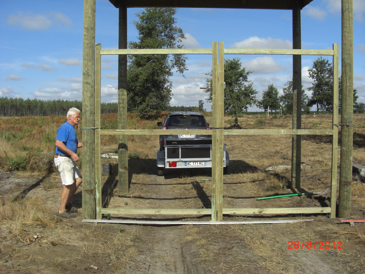 Fabrication du panneau d'entrée, 3