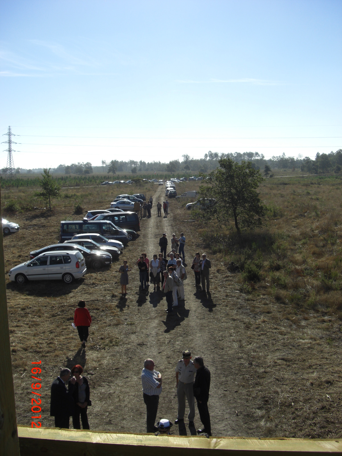 Inauguration du camp, 1