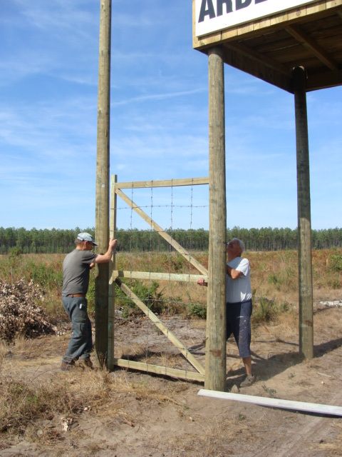 Fabrication du panneau d'entrée, 8